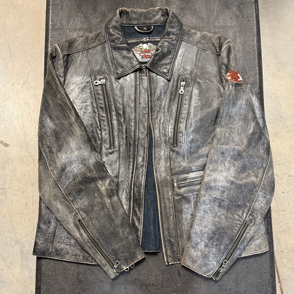 Vintage Harley-Davidson Leather motorcycle Jacket